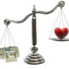 Use Comparison Tables to Compare Enhanced Plans heart and cash on scales